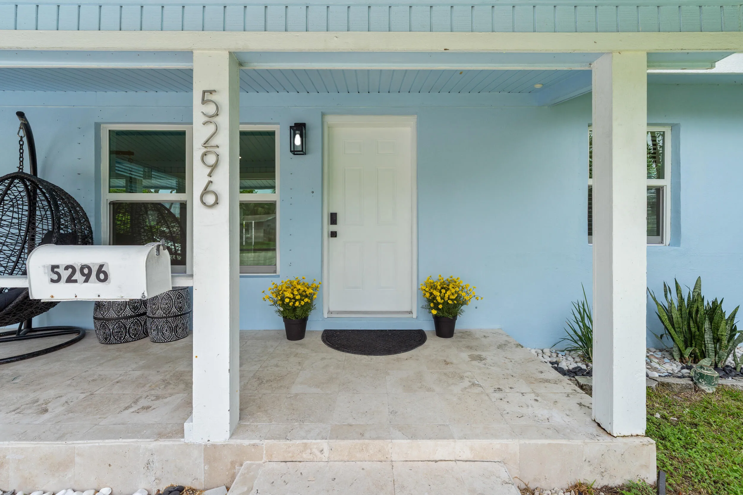 Porch and Front Door