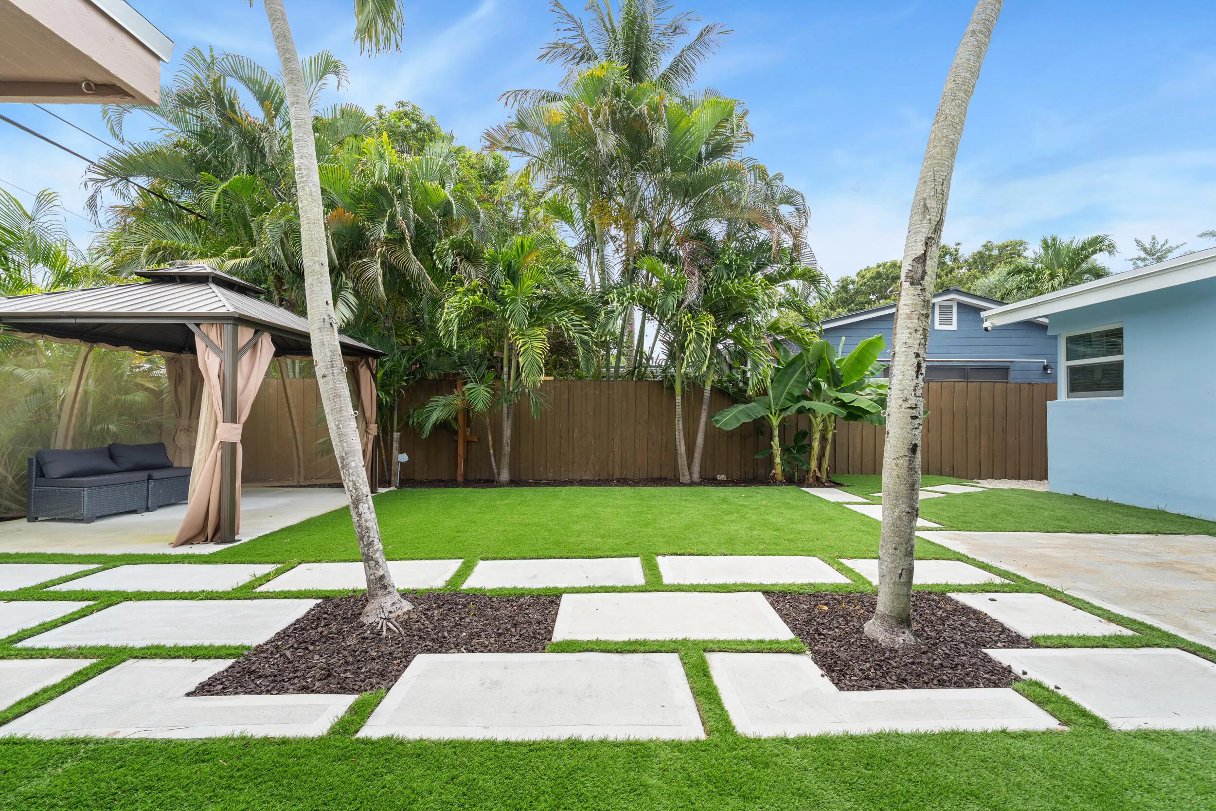 Turf Backyard