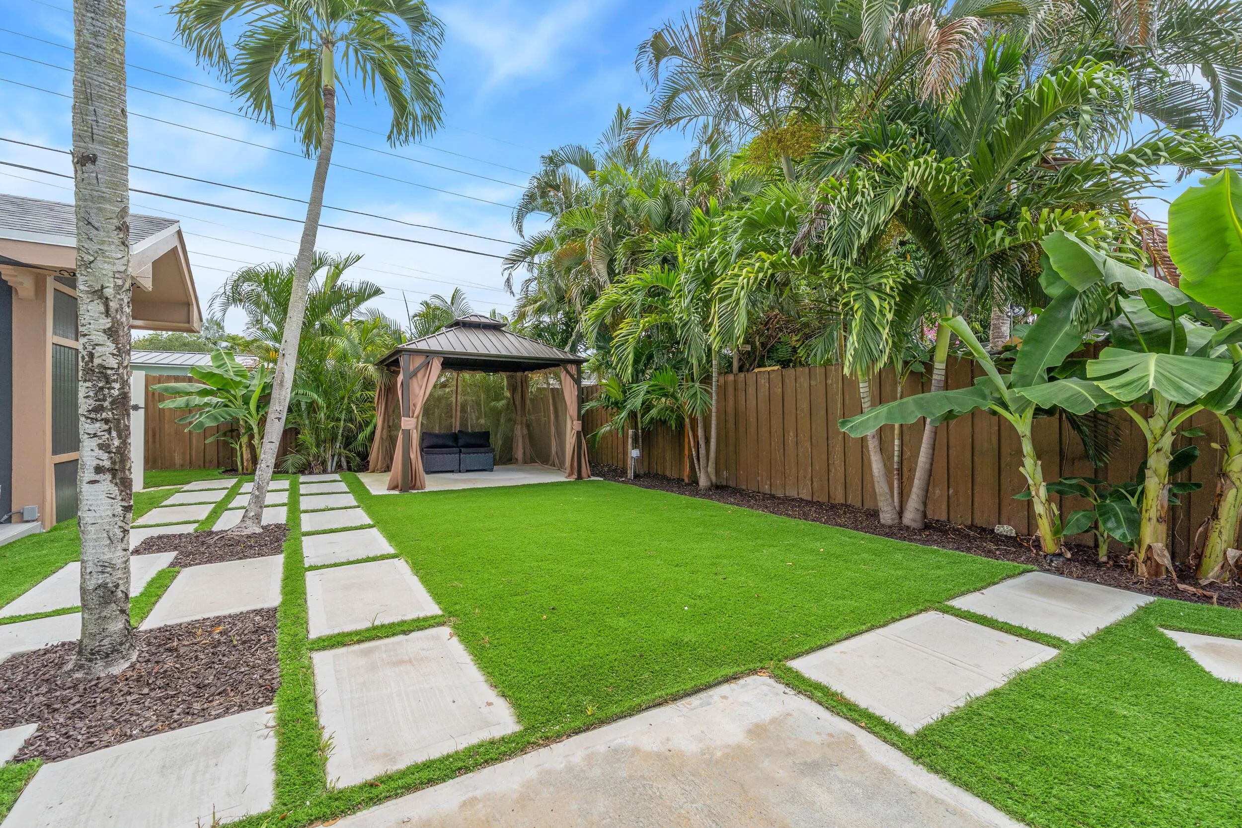 Turf Backyard