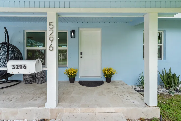 Porch and Front Door