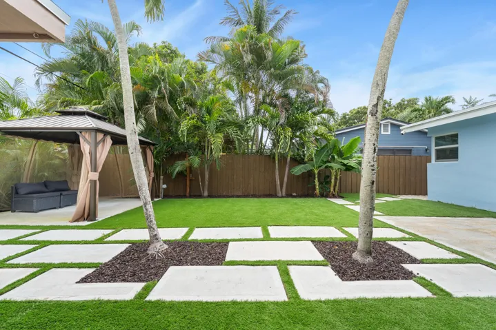 Turf Backyard