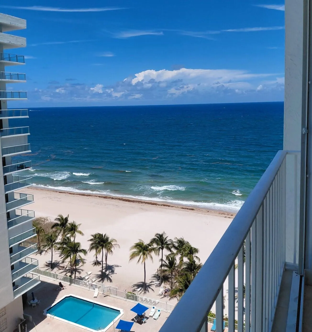VIEW FROM BALCONY