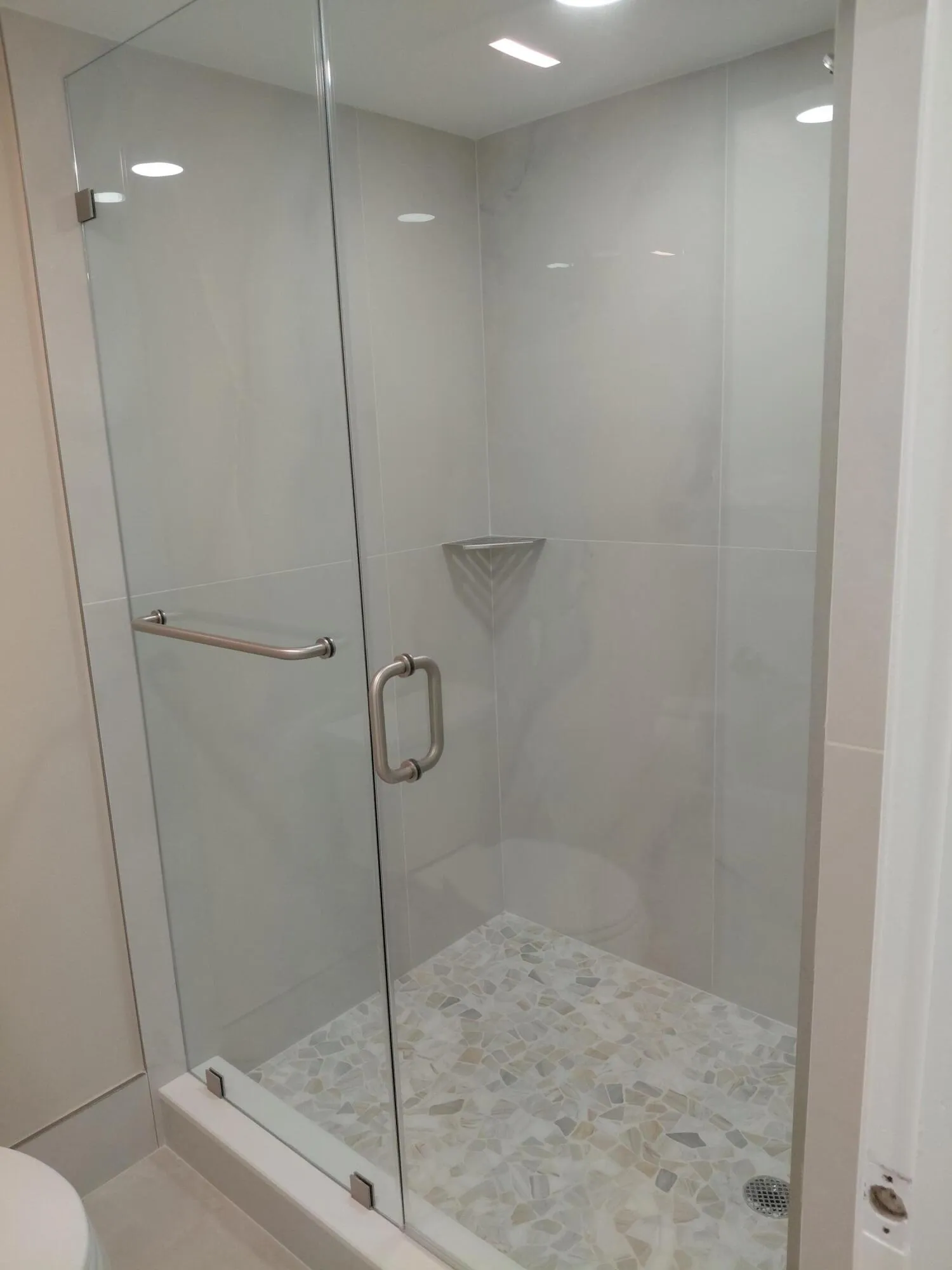 MASTER BATH WALK IN SHOWER
