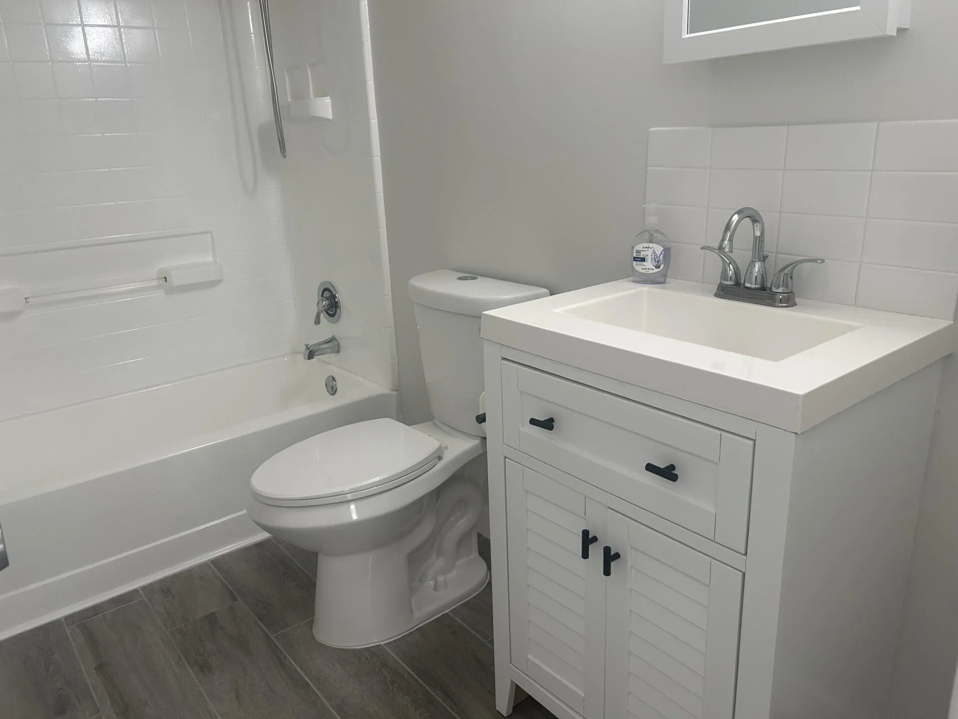 White bathroom