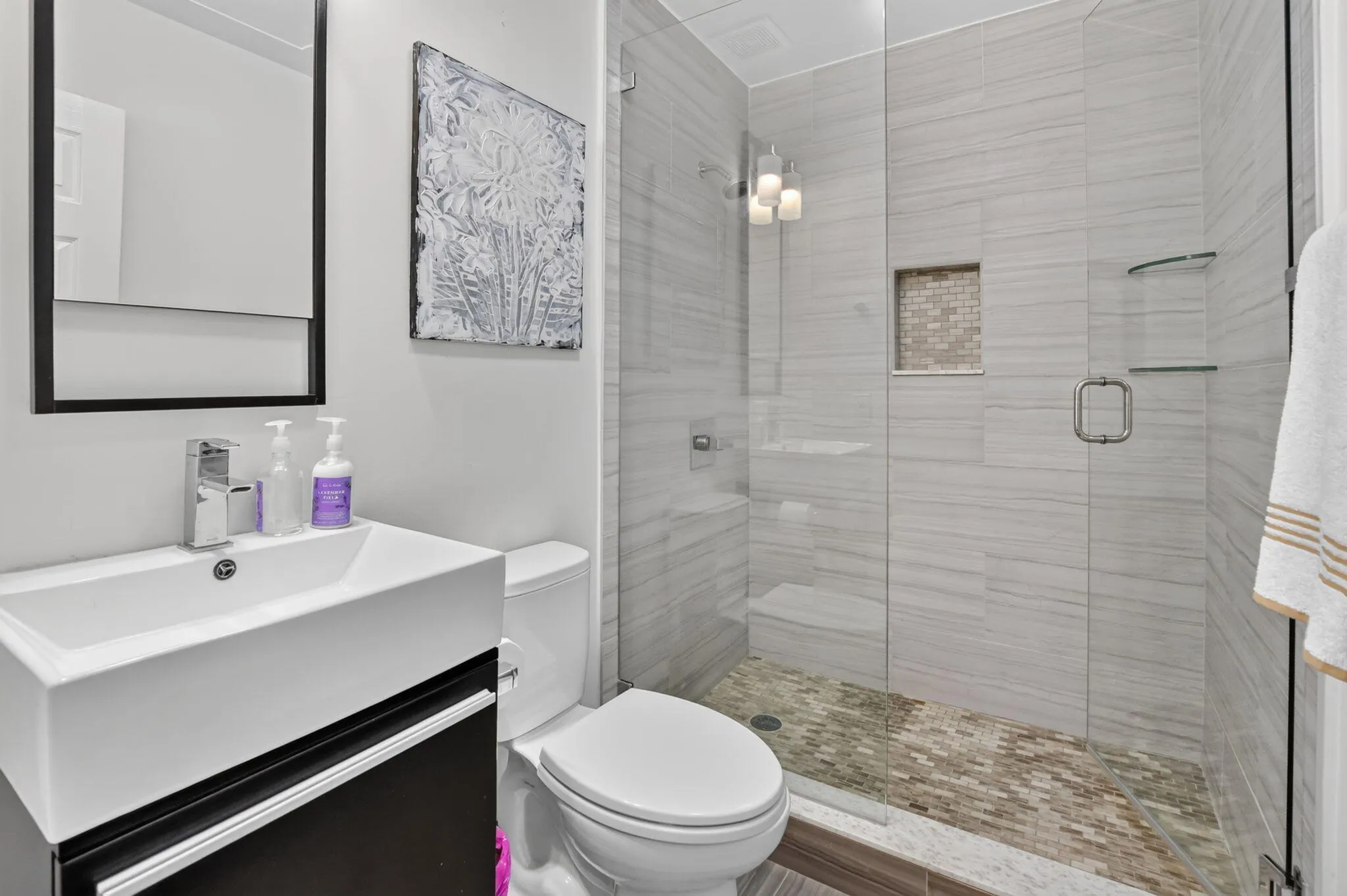 UPDATED GUEST BATHROOM