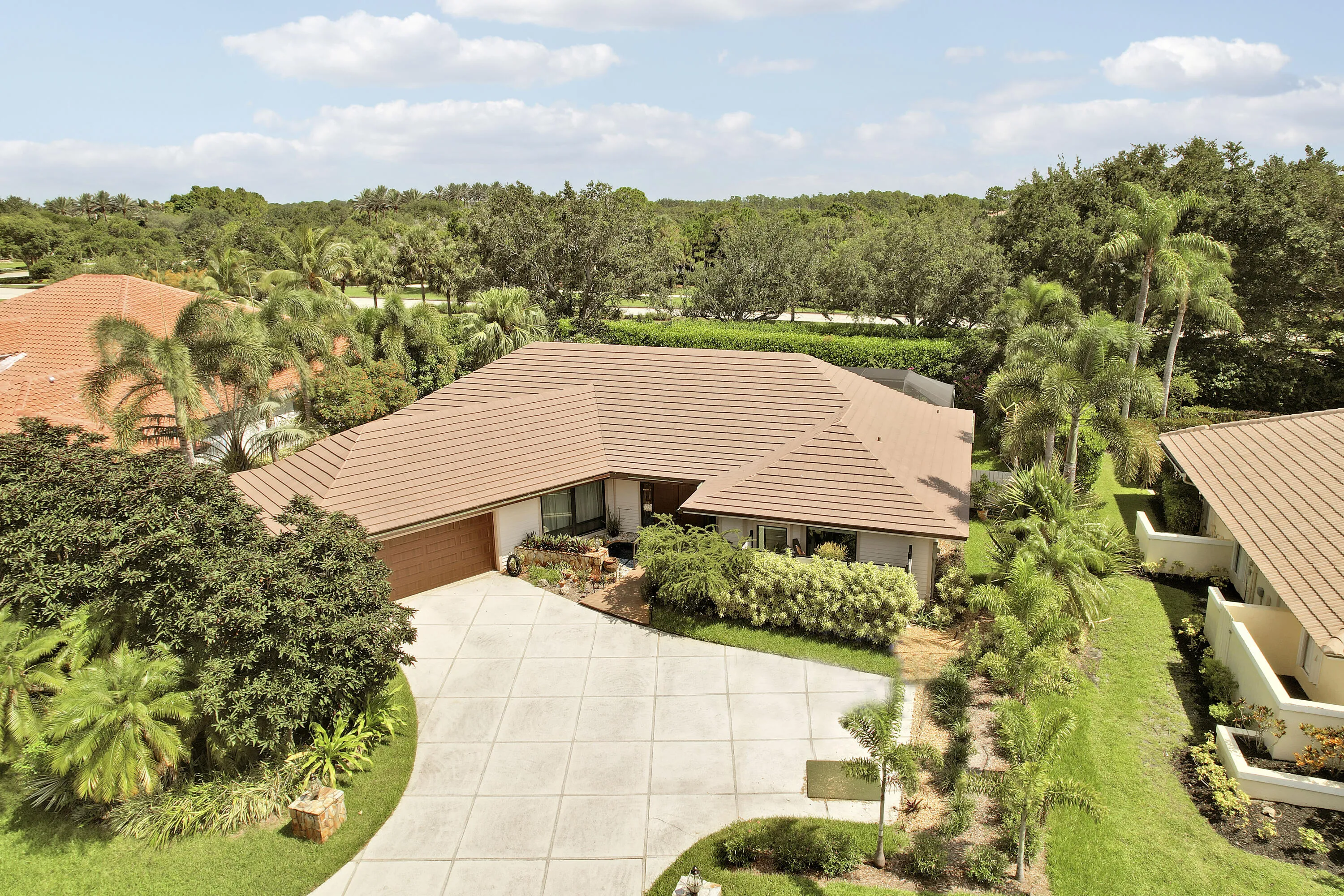 0.29 Acres with a Southern Exposure .Large stamped concrete driveway, perfect for guests.