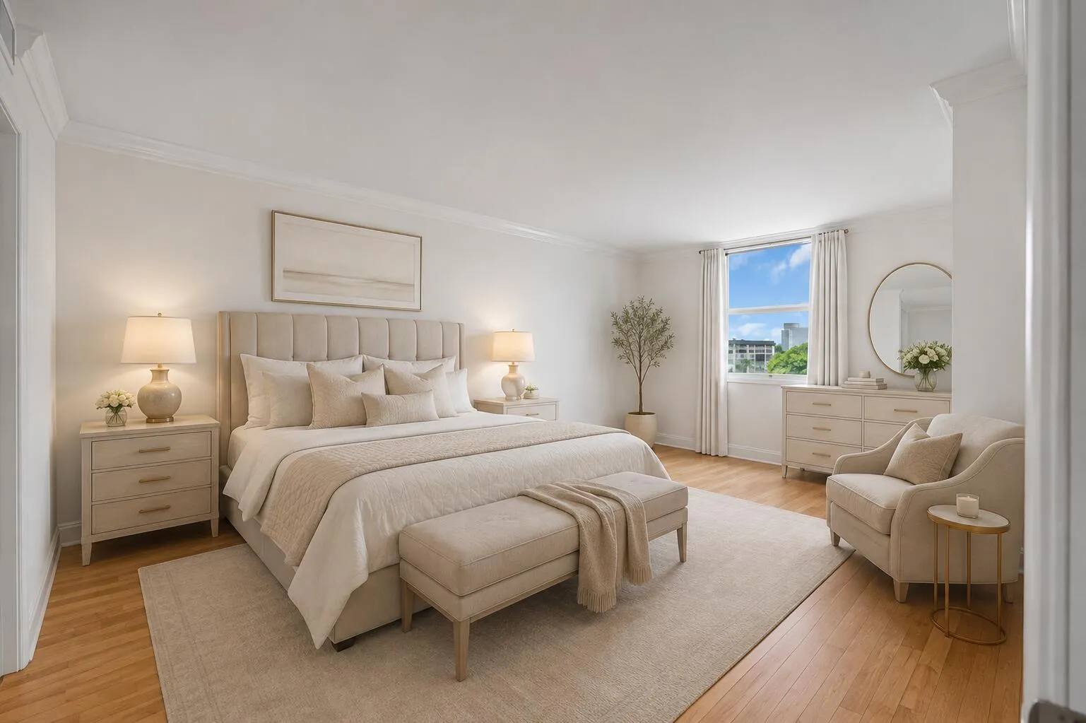 PRIMARY BEDROOM-VIRTUALLY STAGED