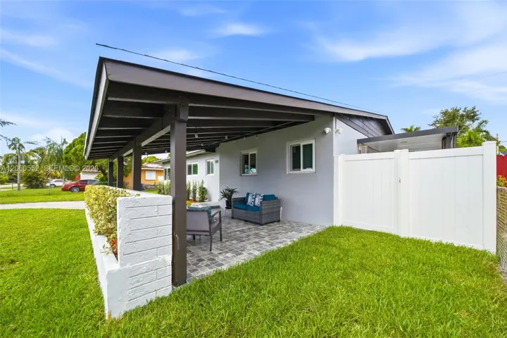 Front Yard Carport