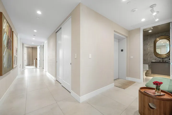 Private Elevator Entry