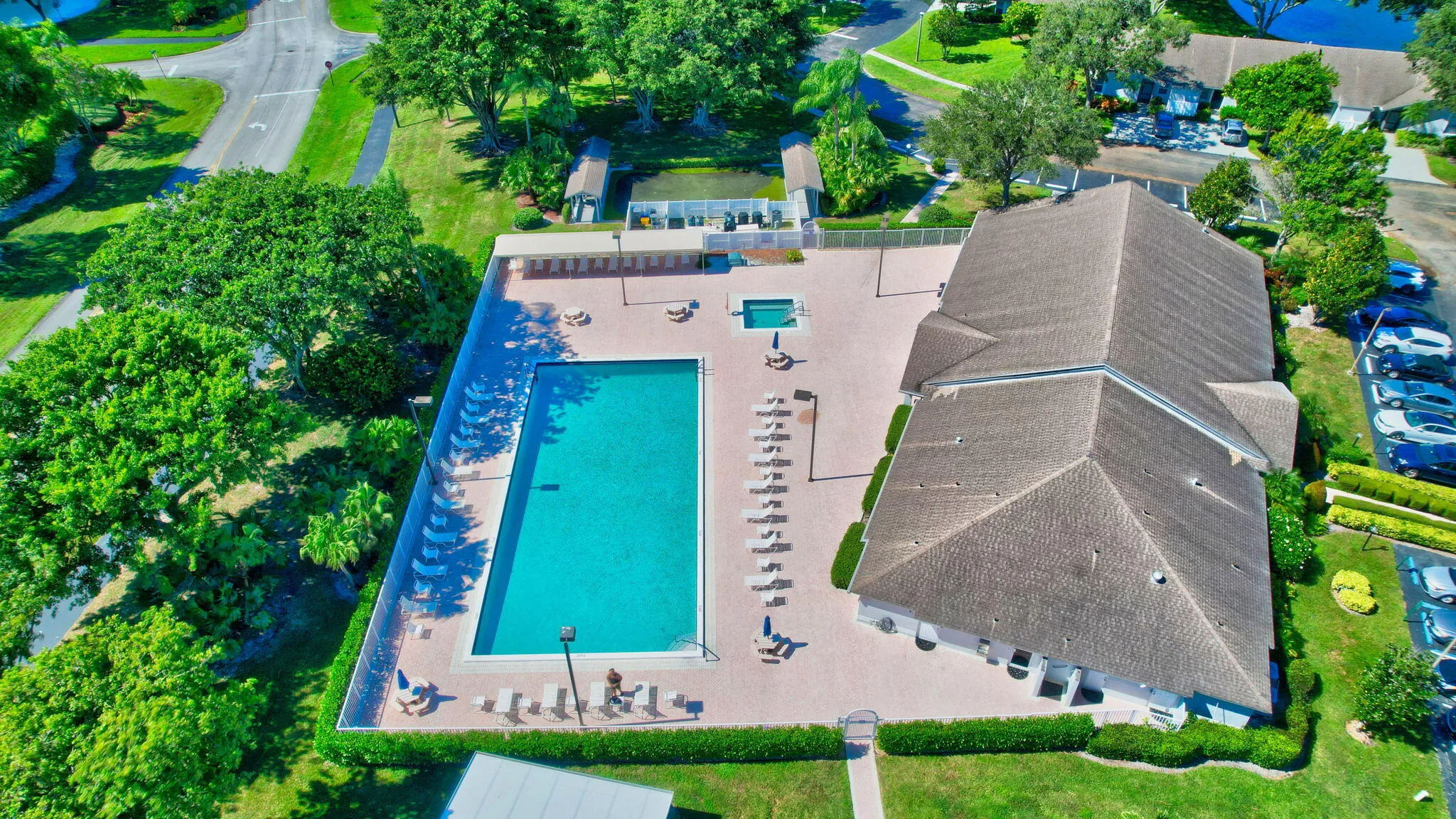 Aerial View of Clubhouse
