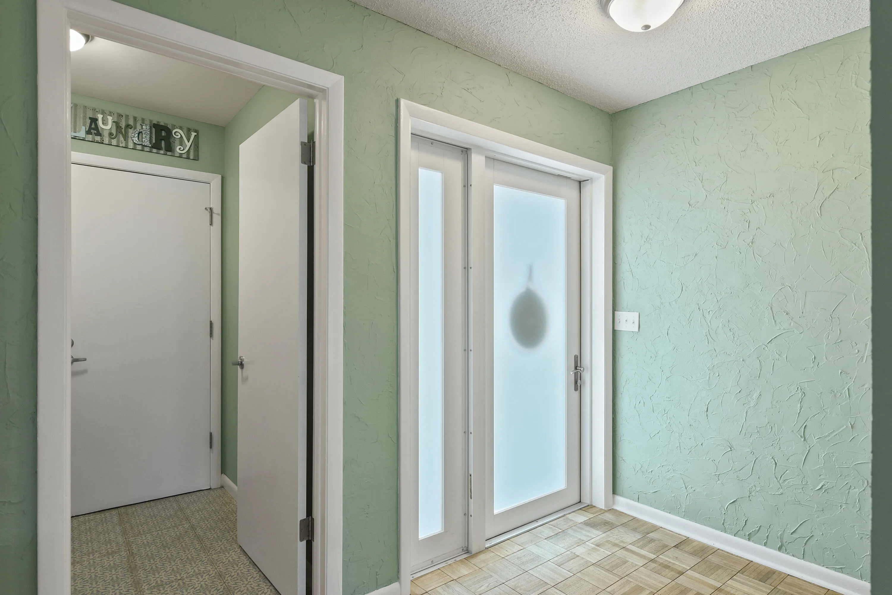 Front Door and Garage Door Entry
