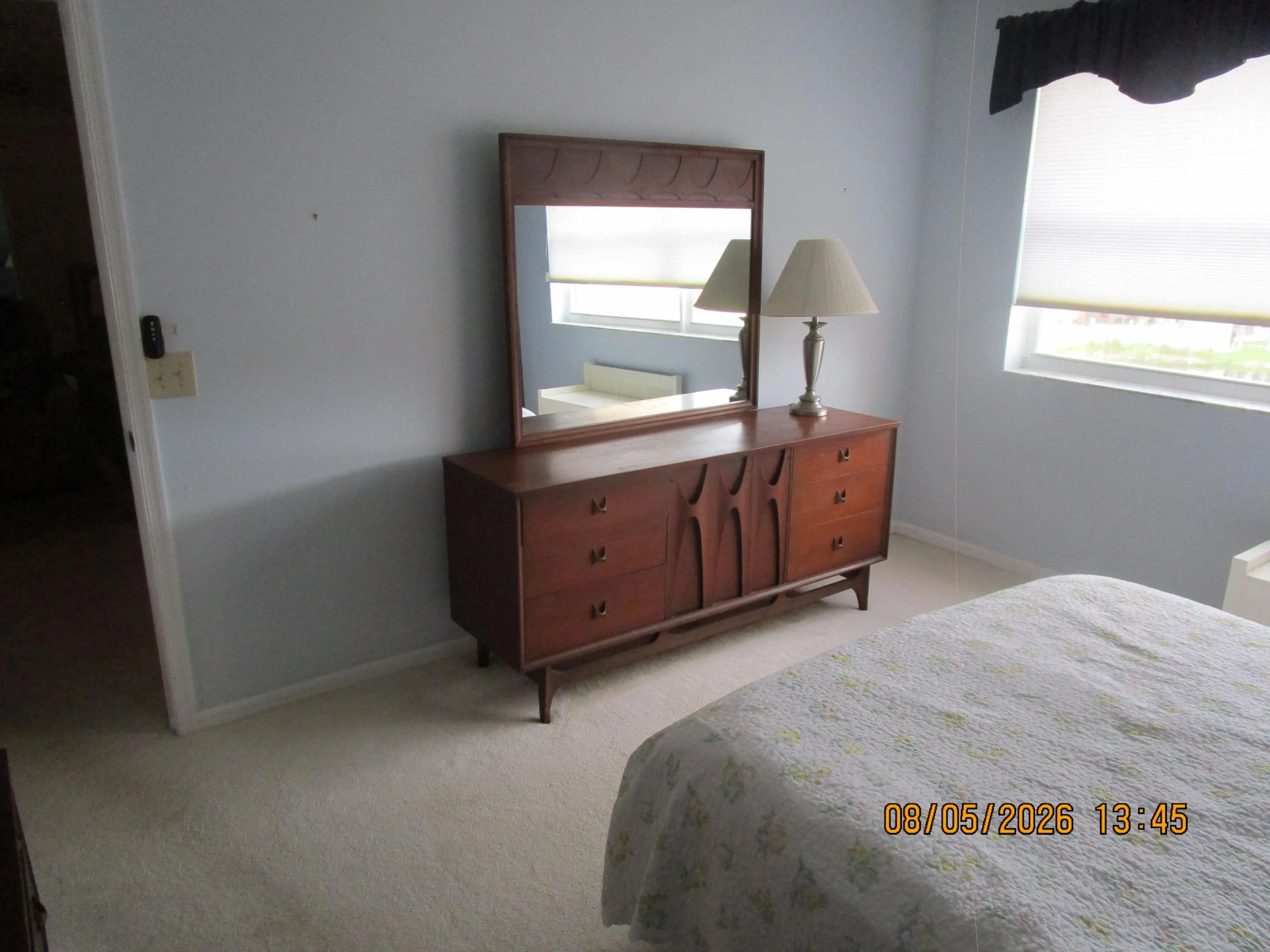 Bedroom furniture does not convey