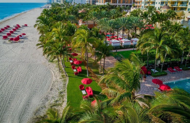 beach and gardens