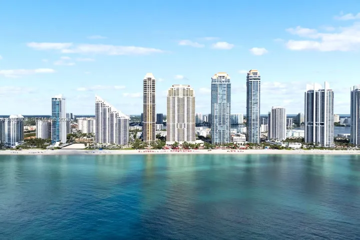 Aerial from Beach