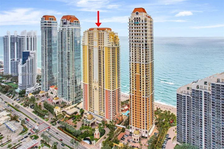 aereal from Collins Avenue