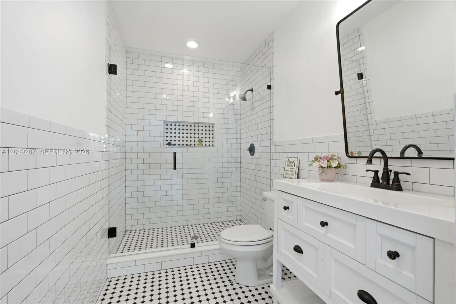 Full Bath in Barn