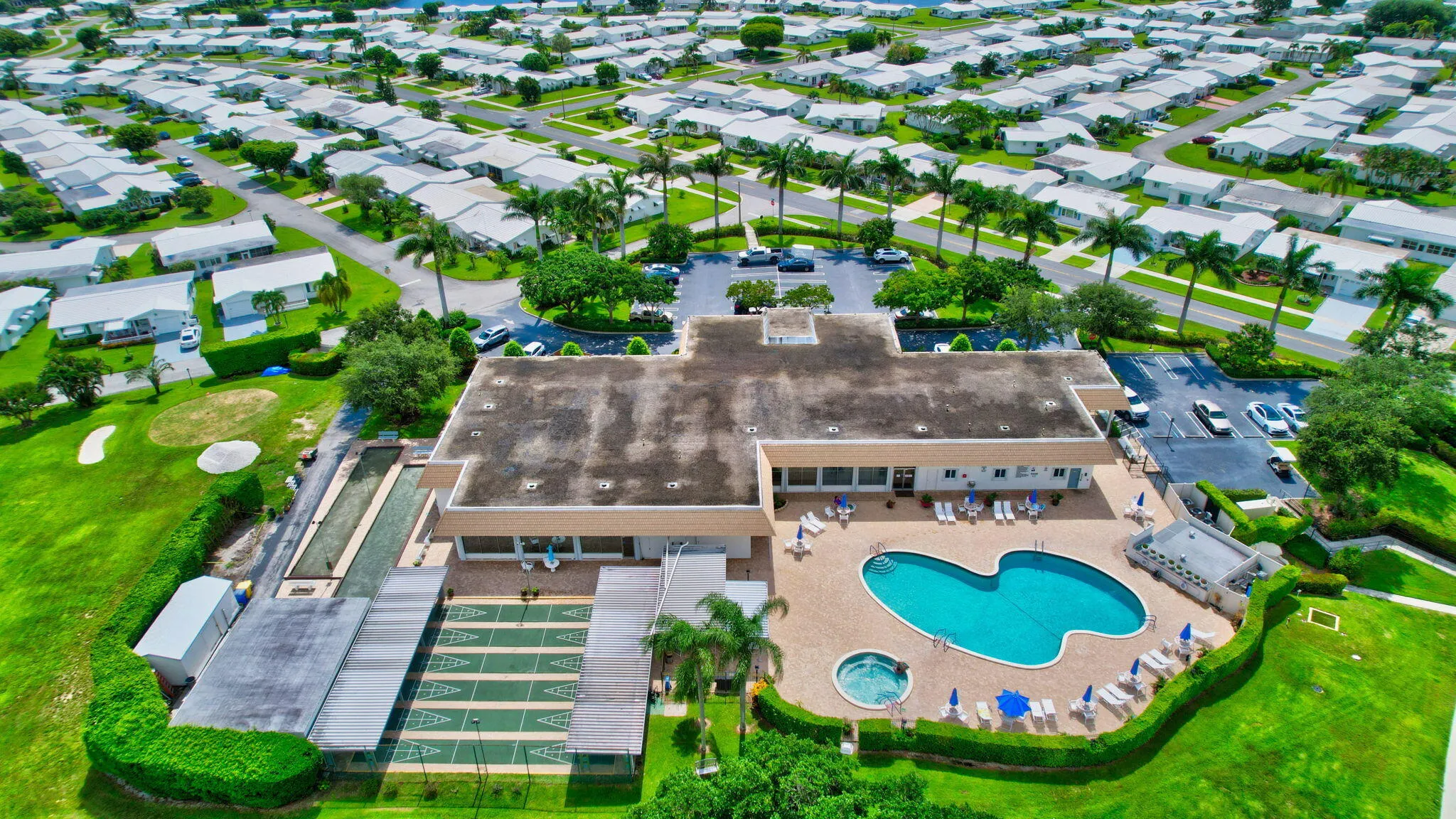 Pool, Tennis Courts