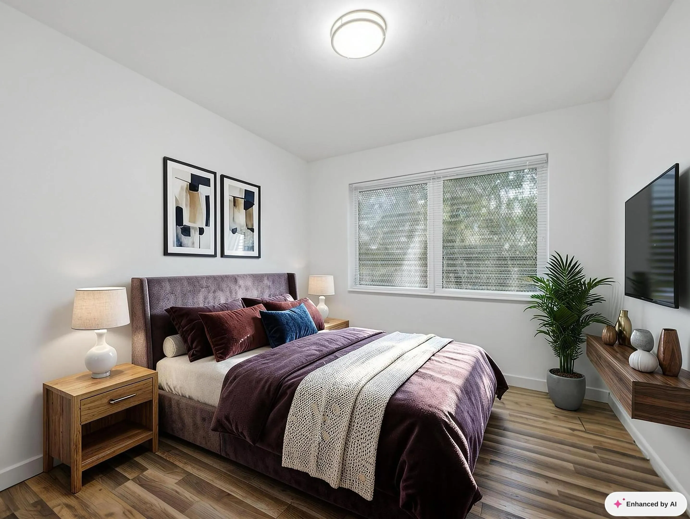 Bedroom 2 Staged