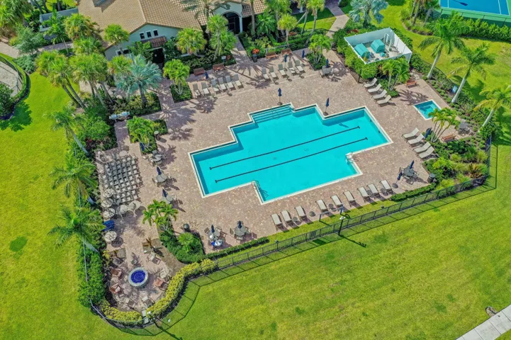 Clubhouse Pool Aerial