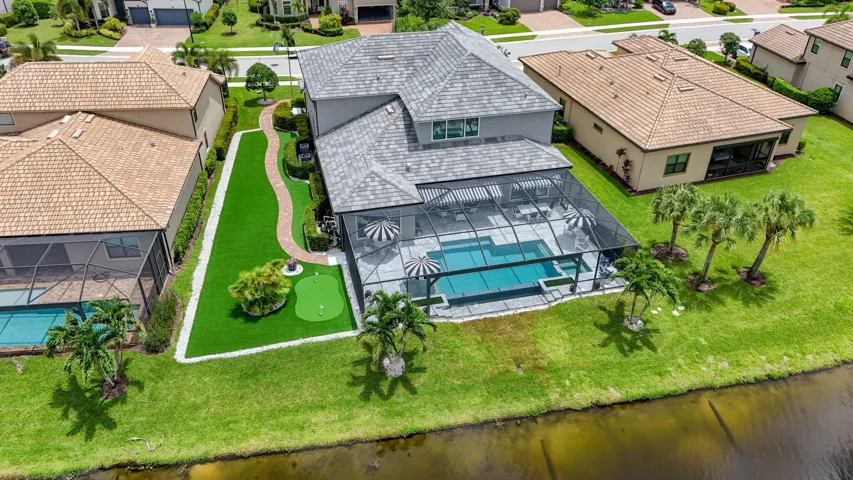 Aerial 217 Blanca Isles Lane
