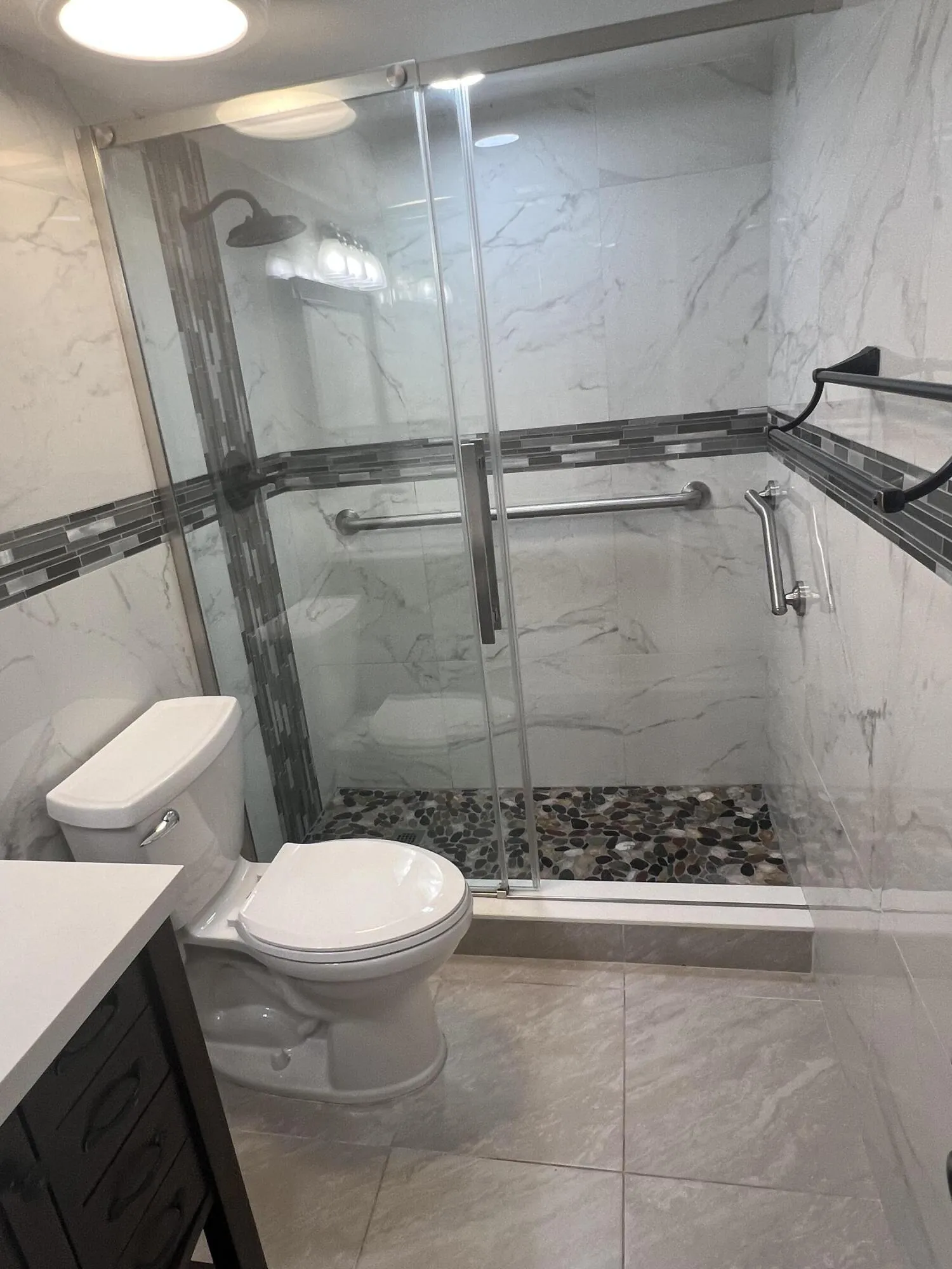 UPDATED SHOWER