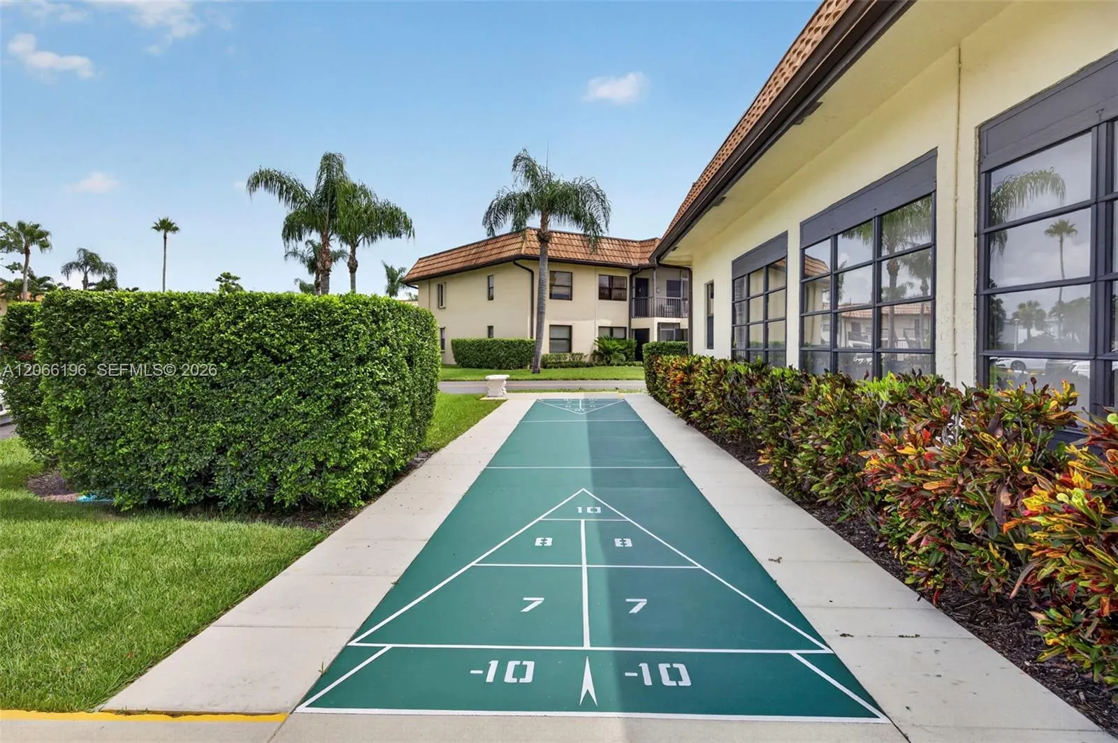 Shuffleboard Court