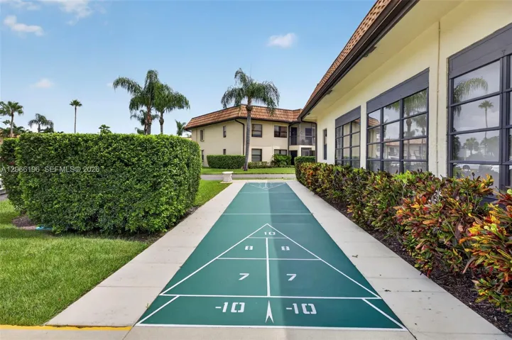 Shuffleboard Court