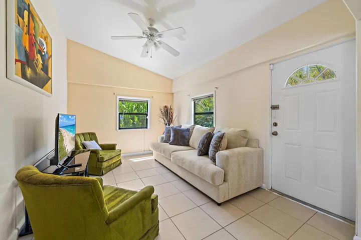 Family Room - Den. Makes it a great space for office or playroom.