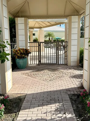 Pool Entrance