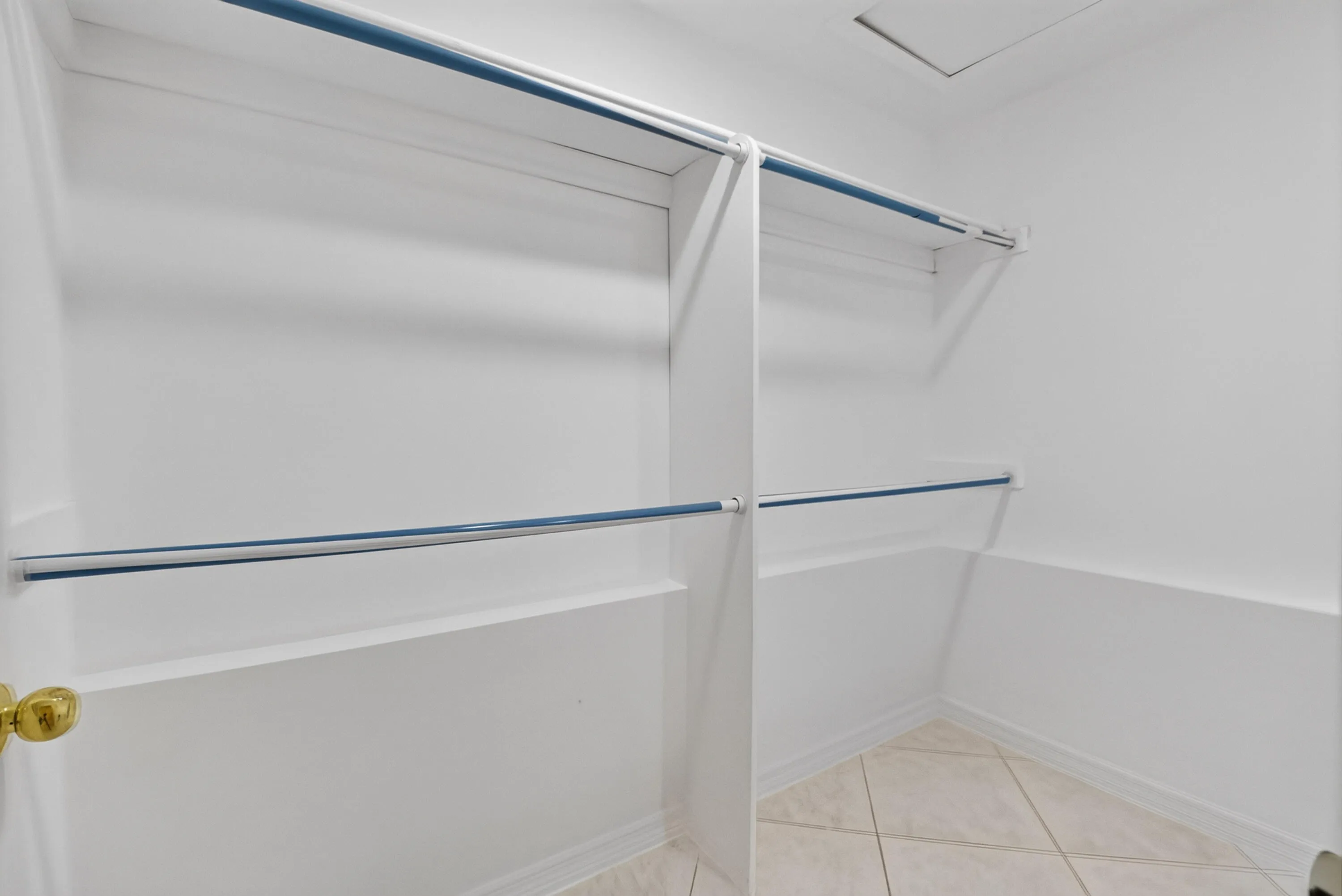 Roomy Primary Suite Closet