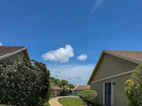 lawn behind