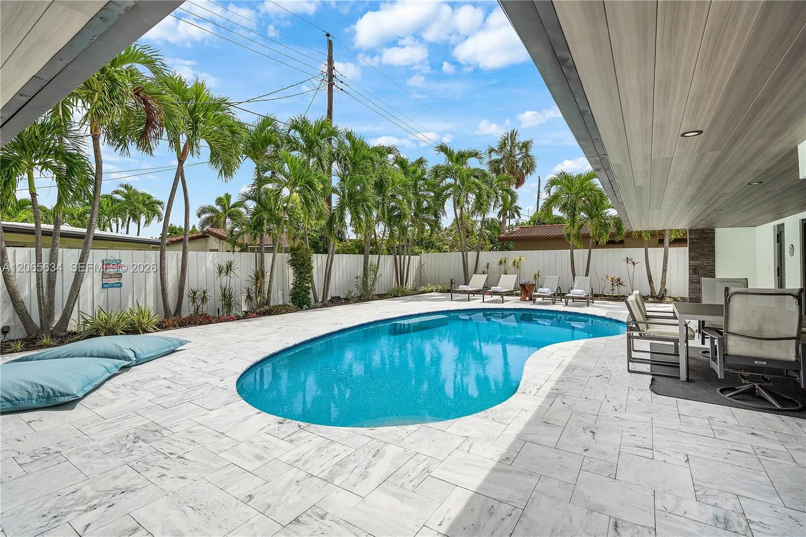 RENOVATED POOL, BACK YARD