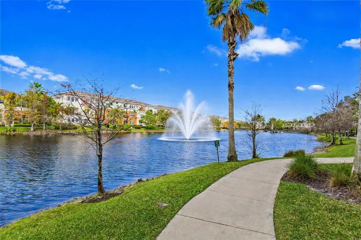 Tranquil lake view