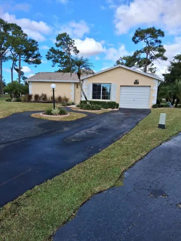 Expanded driveway
