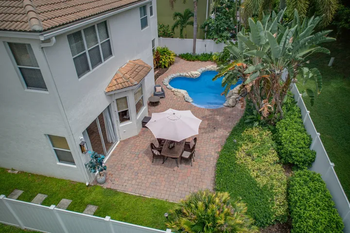 Custom Rock Pool Aerial