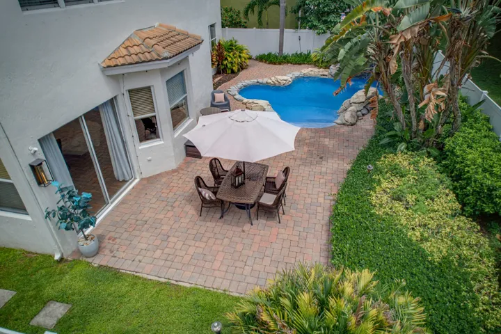 Custom Rock Pool Aerial