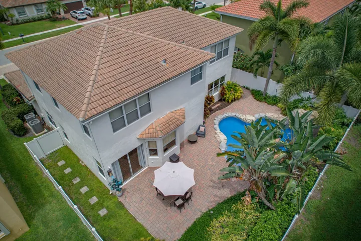 Custom Rock Pool Aerial