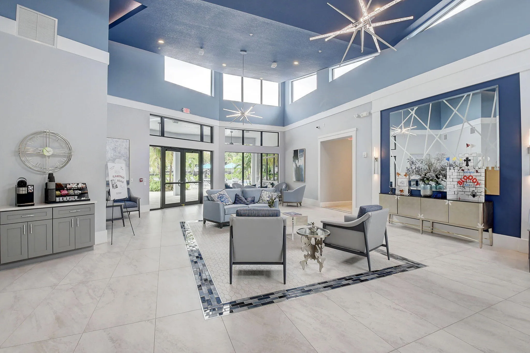 CLUBHOUSE LOBBY