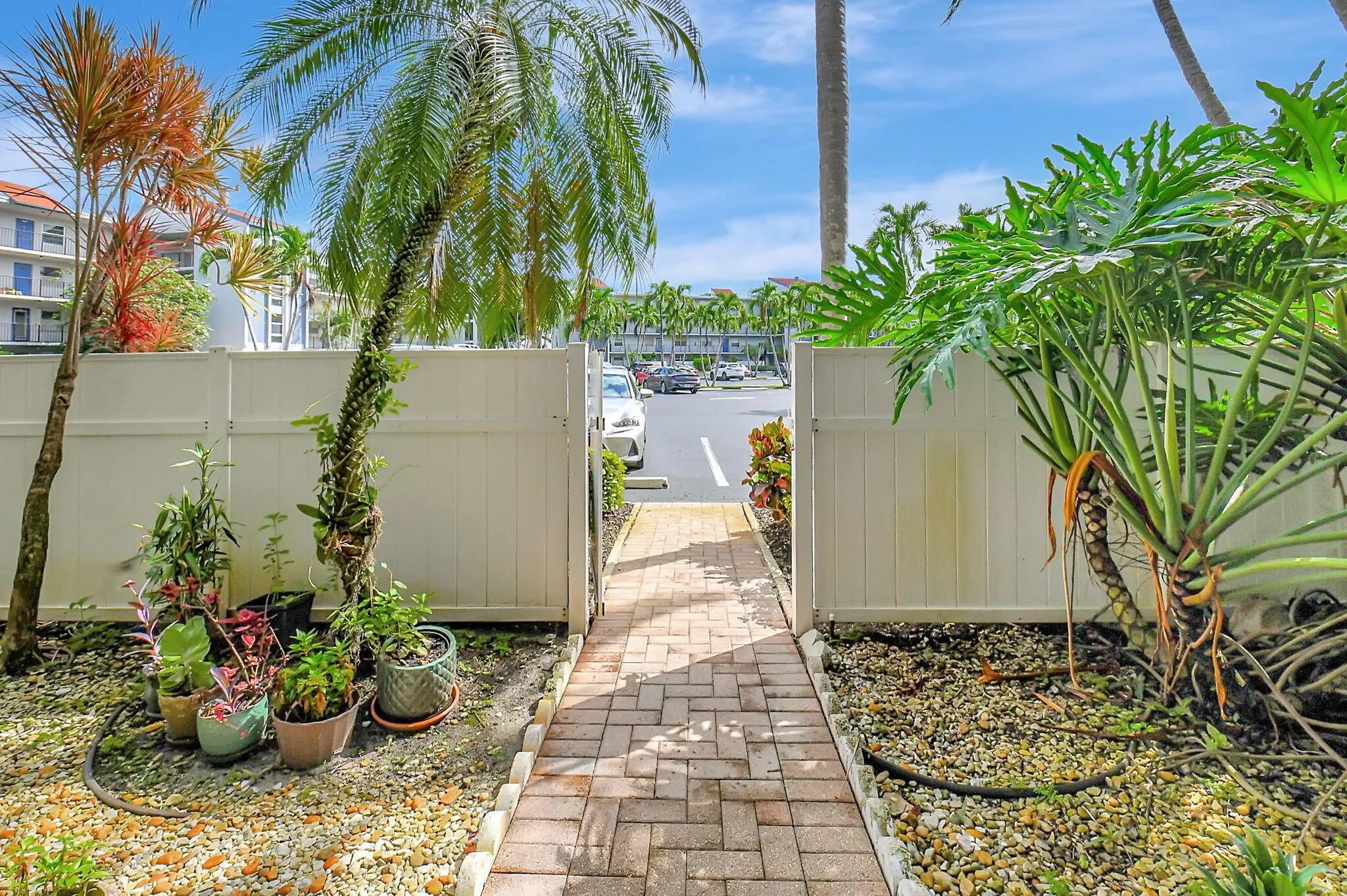 WALKWAY TO PARKING LOT