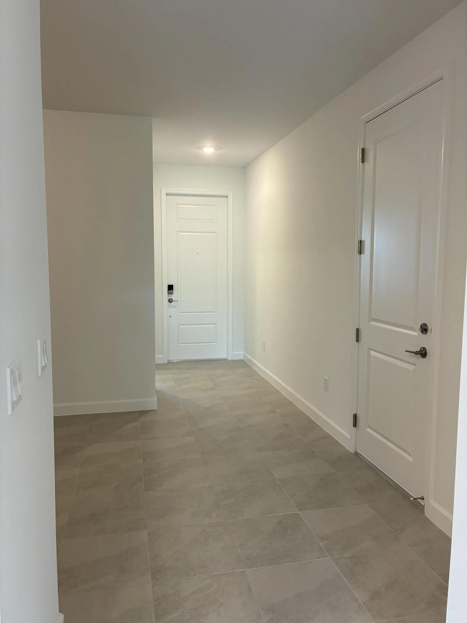 Foyer-door to grage