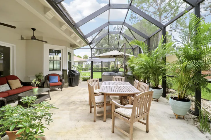 Extended Screened Patio