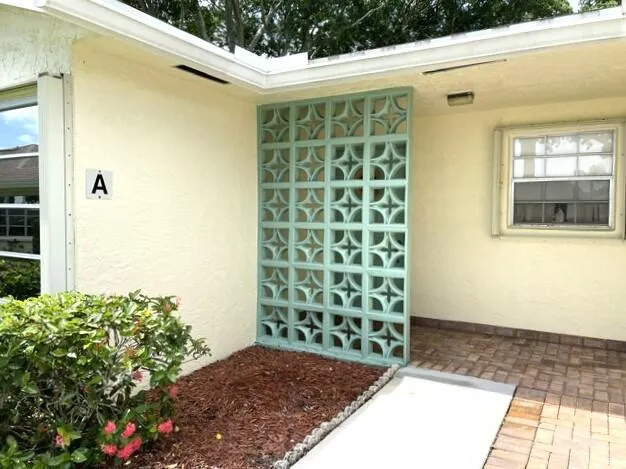 Entrance to Villa
