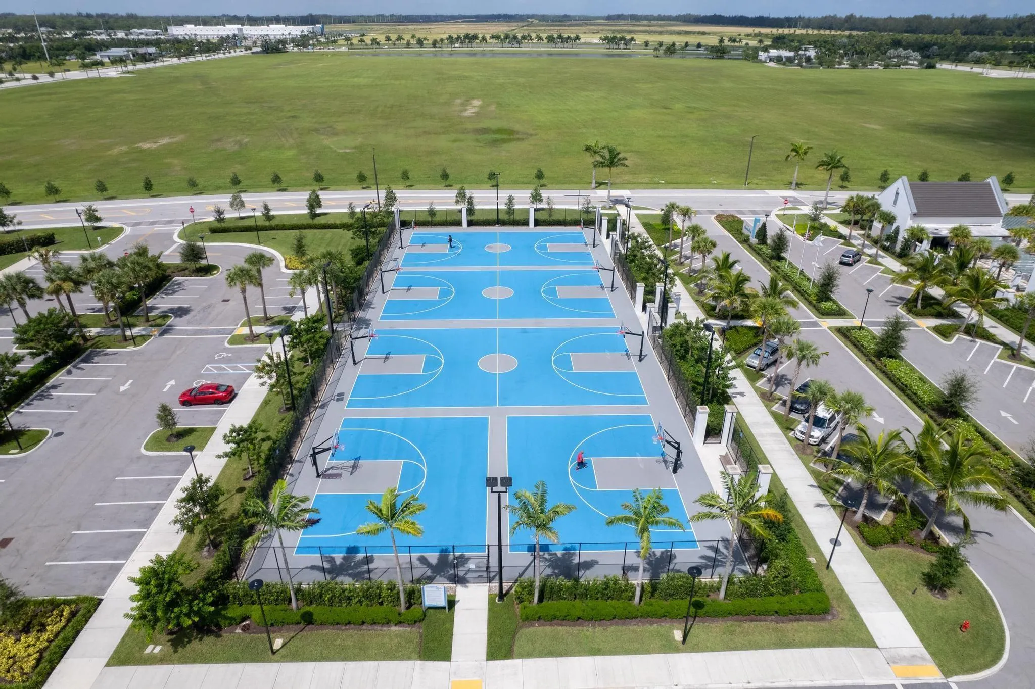 Basketball courts