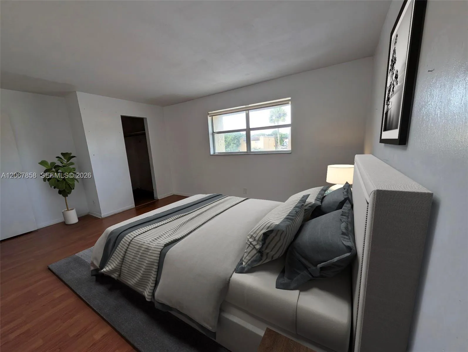 Virtually staged to show potential