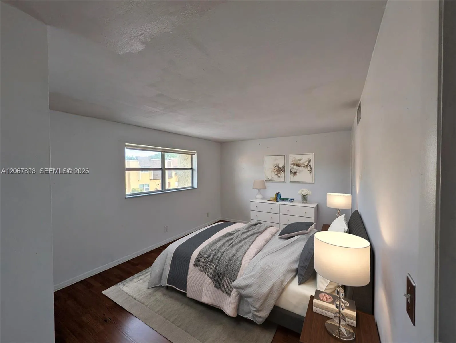 Virtually staged to show potential