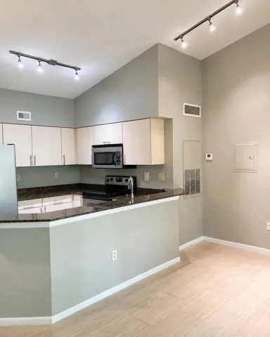 Open concept living/dining room