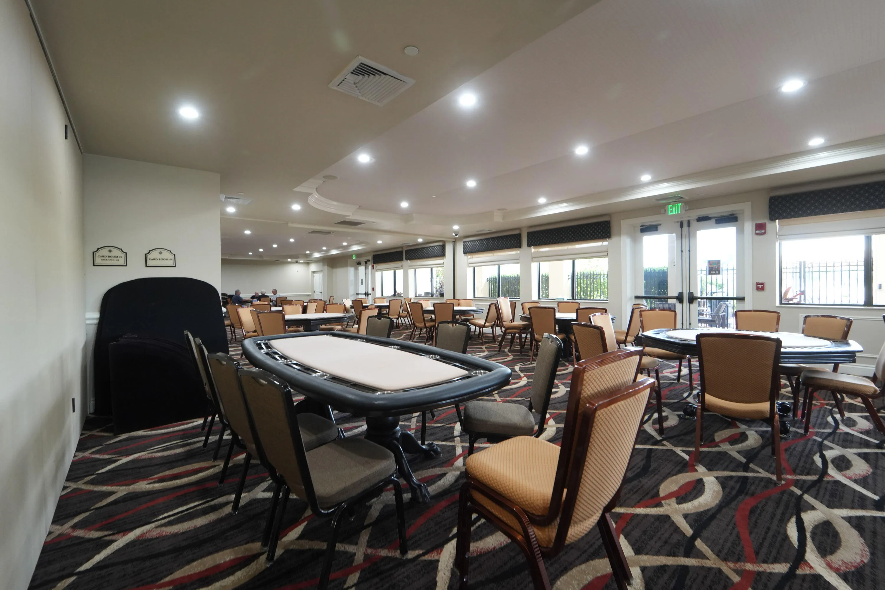 Valencia Shores offers four dedicated card rooms for cards, mah jongg, dominoes and time with friends.