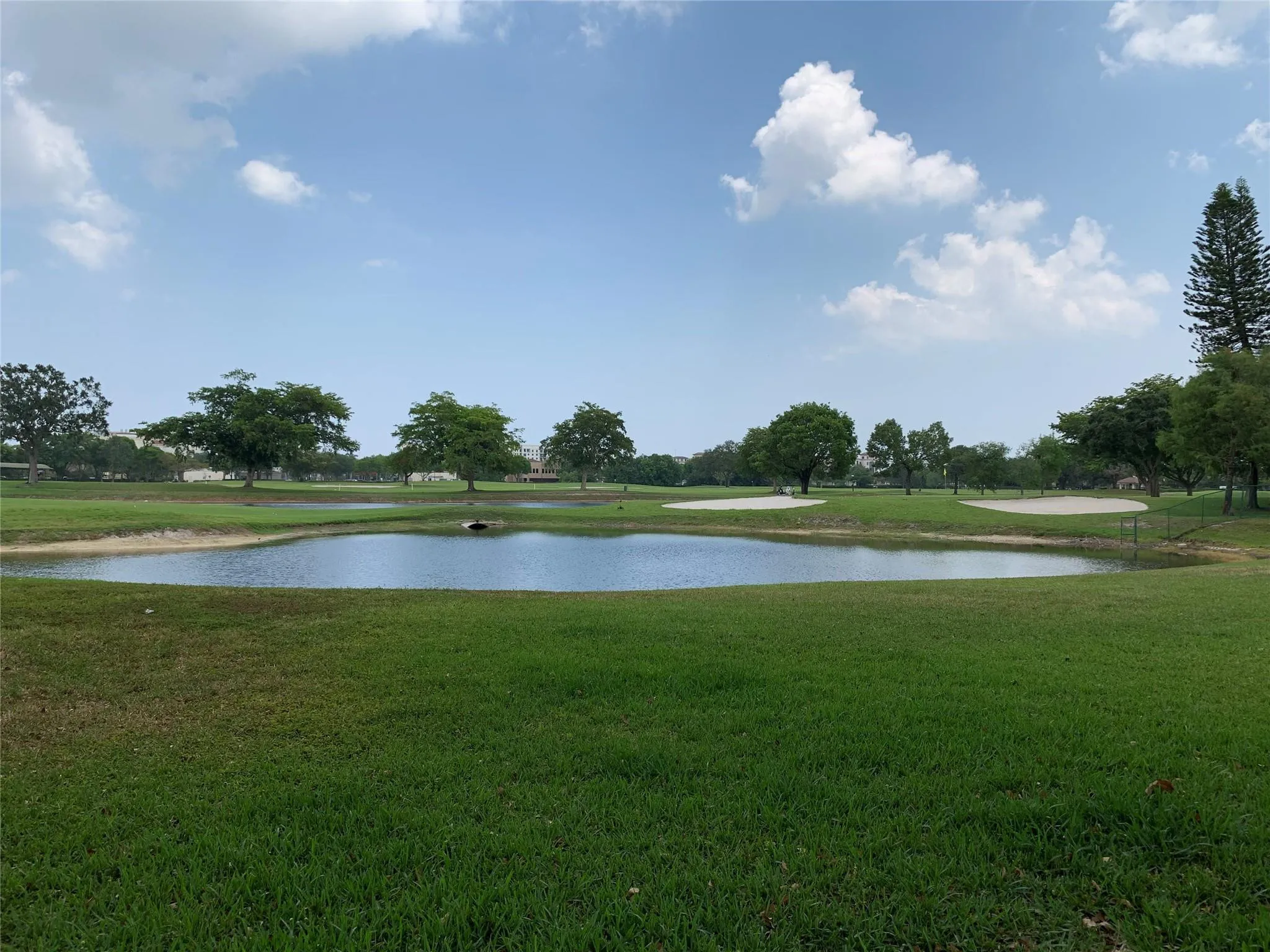 View of Golf Course and Lake