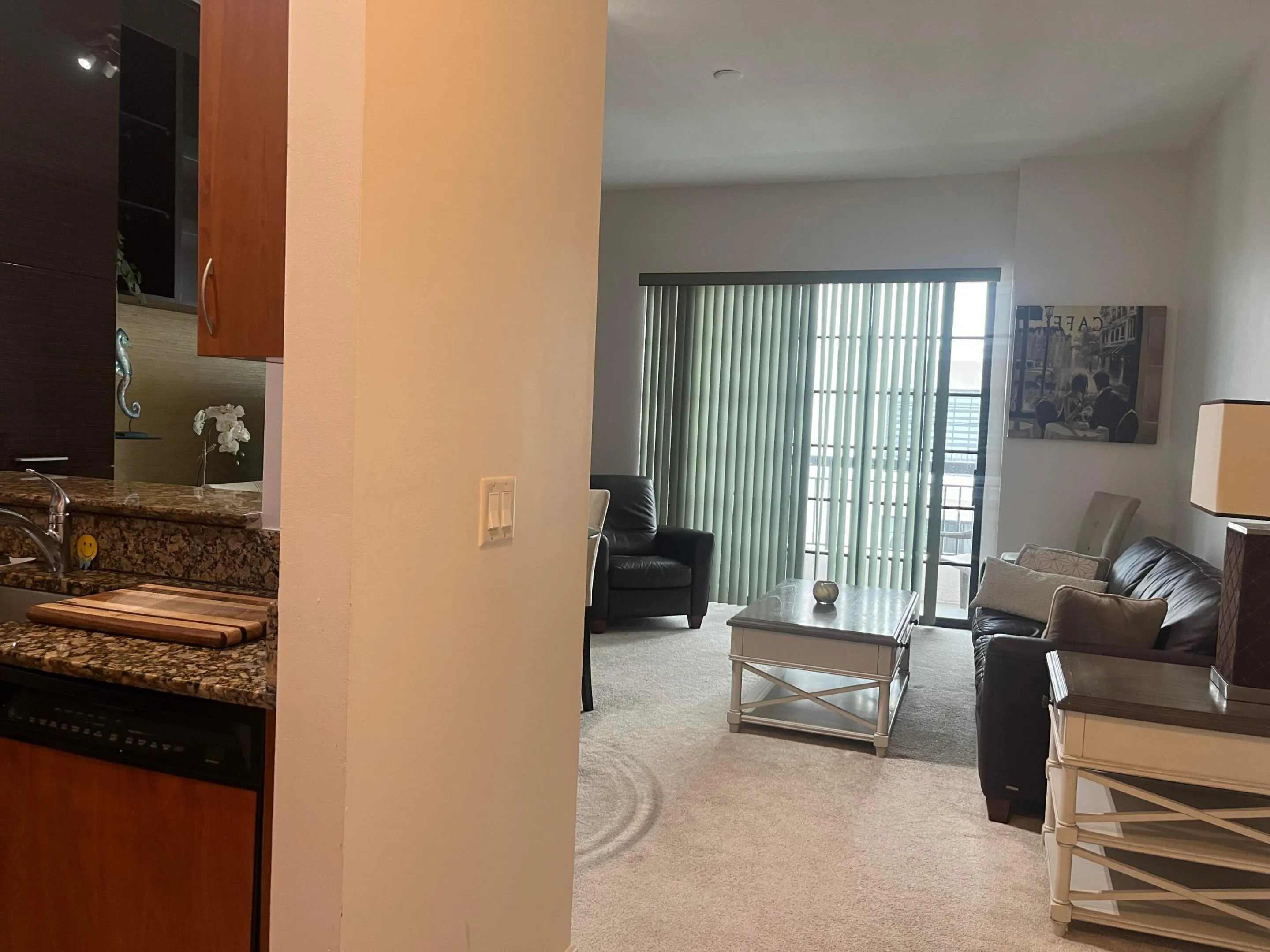 View from entryway