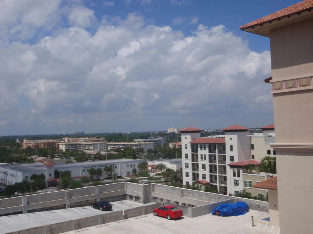 City View From Balcony